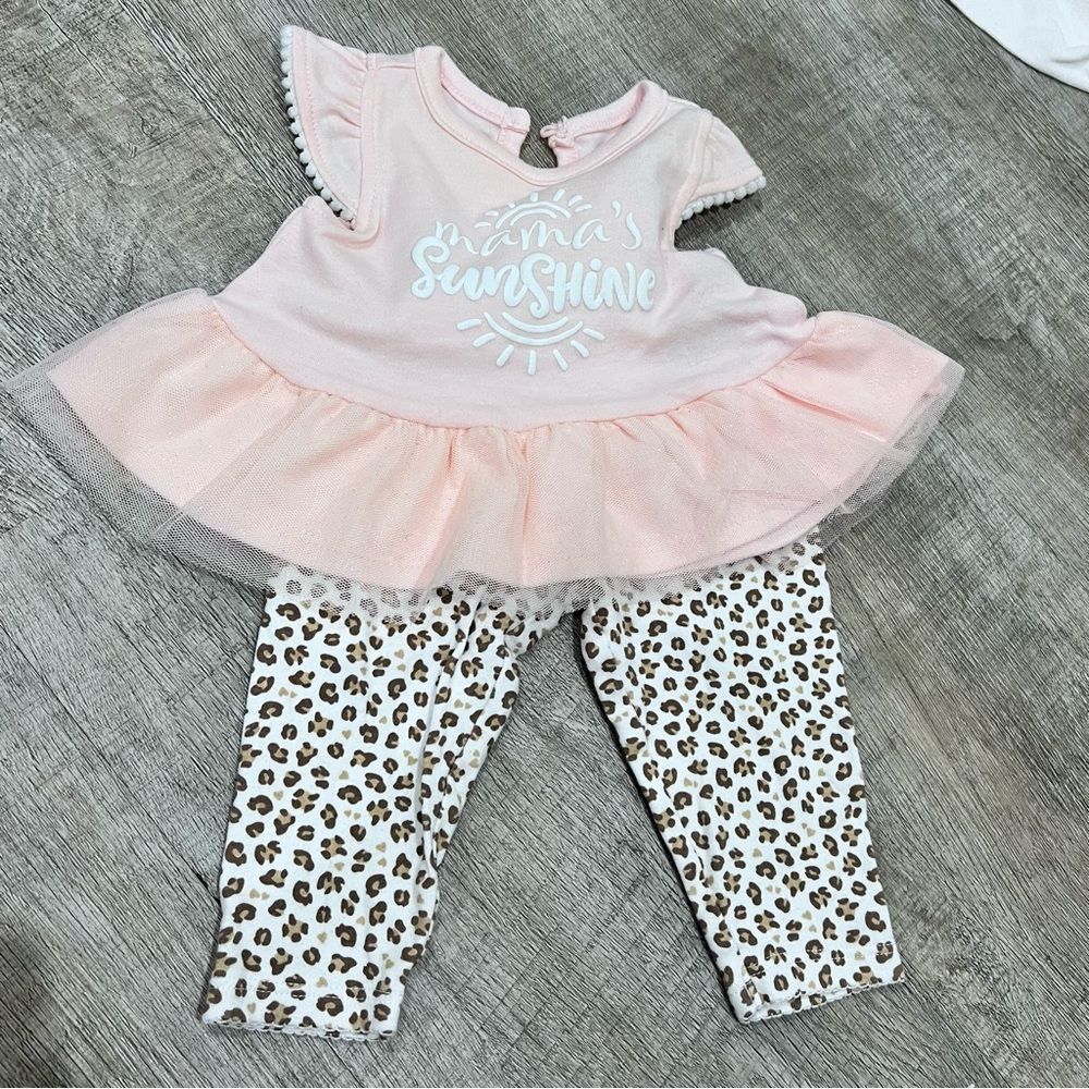 Baby girl pink outfit